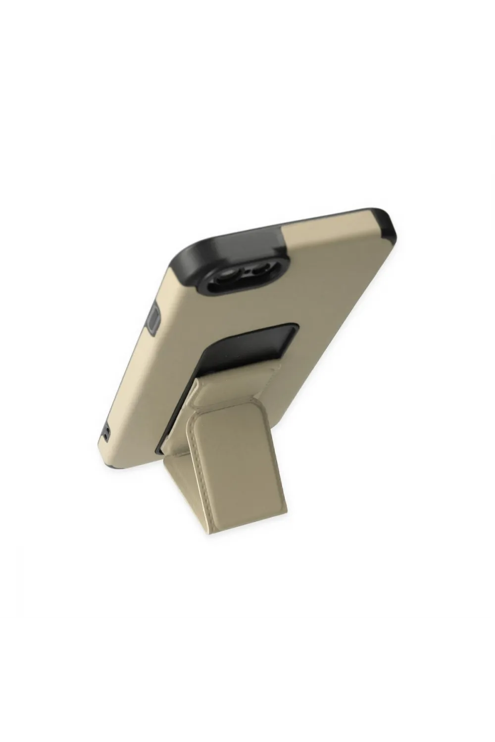 Apple İphone 6 Kılıf Mega Standlı Silikon - Gold