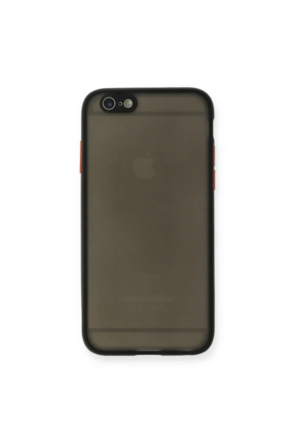 Apple İphone 6 Kılıf Montreal Silikon Kapak - Siyah