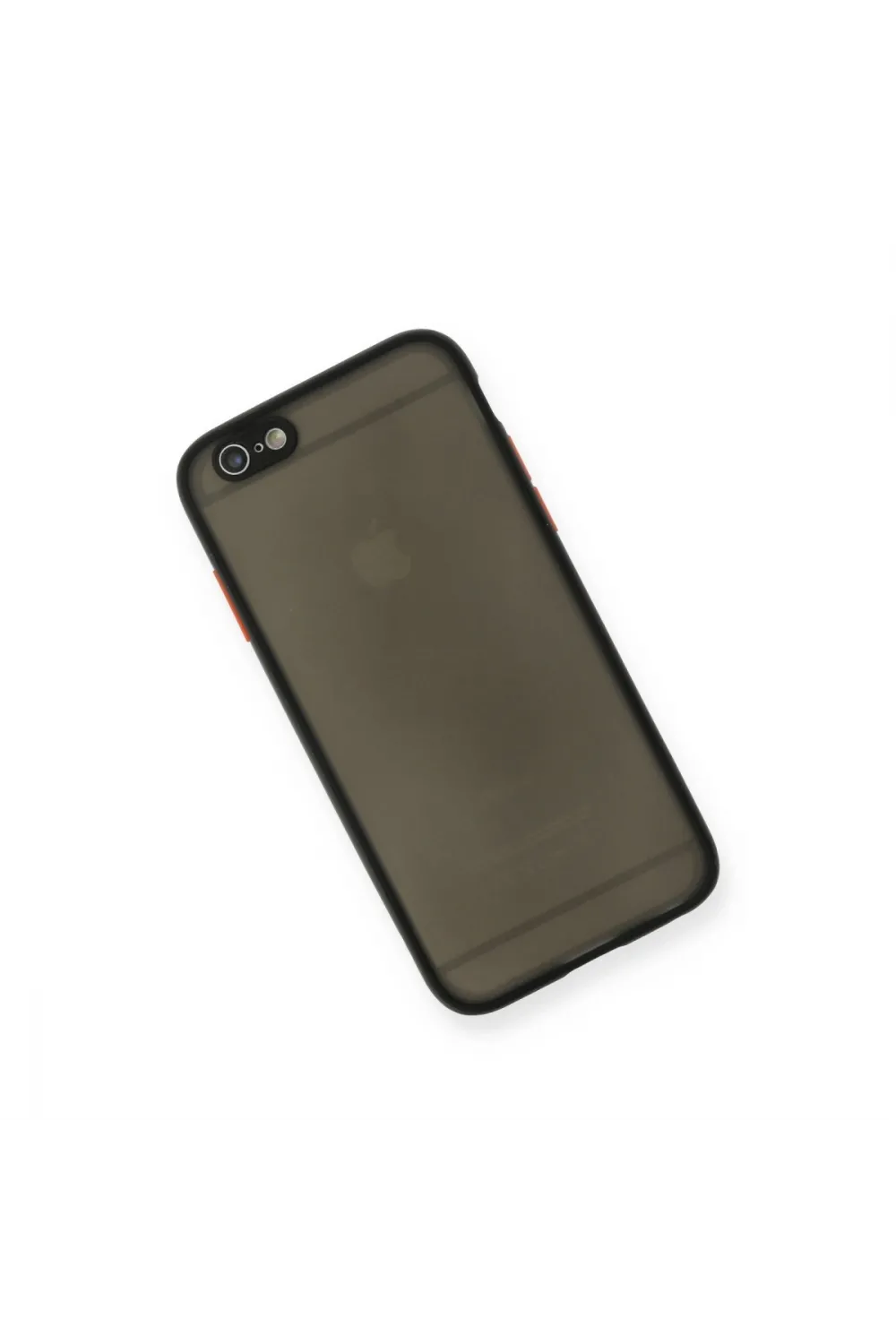 Apple İphone 6 Kılıf Montreal Silikon Kapak - Siyah