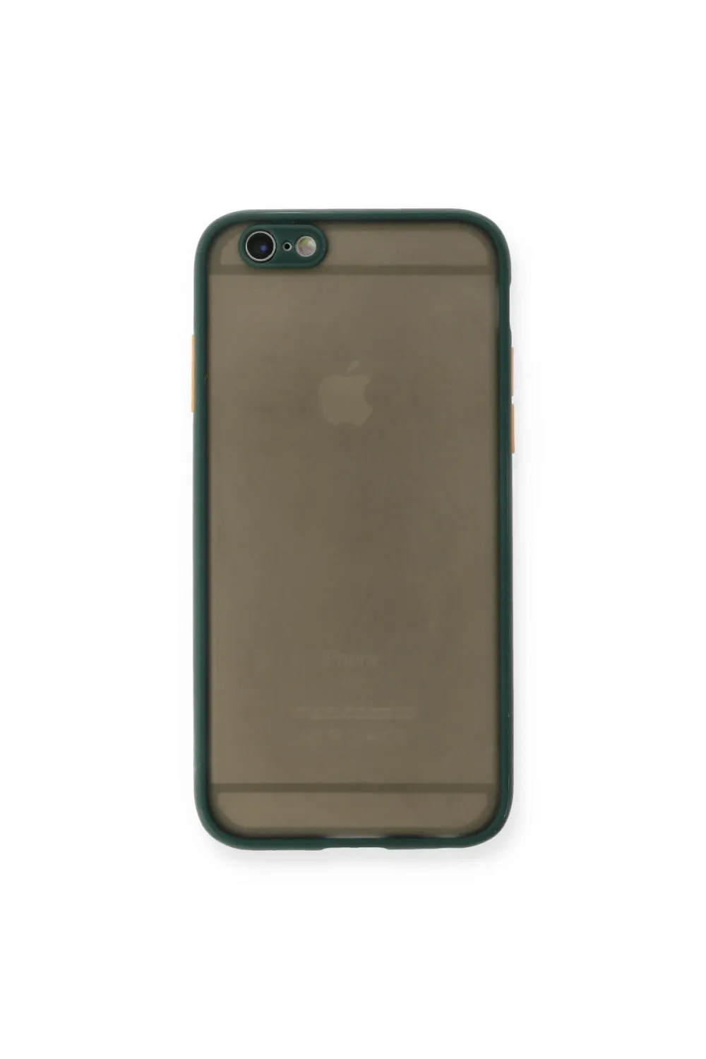 Apple İphone 6 Kılıf Montreal Silikon Kapak - Yeşil