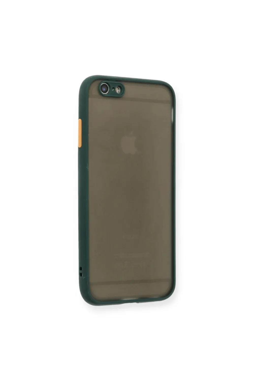 Apple İphone 6 Kılıf Montreal Silikon Kapak - Yeşil