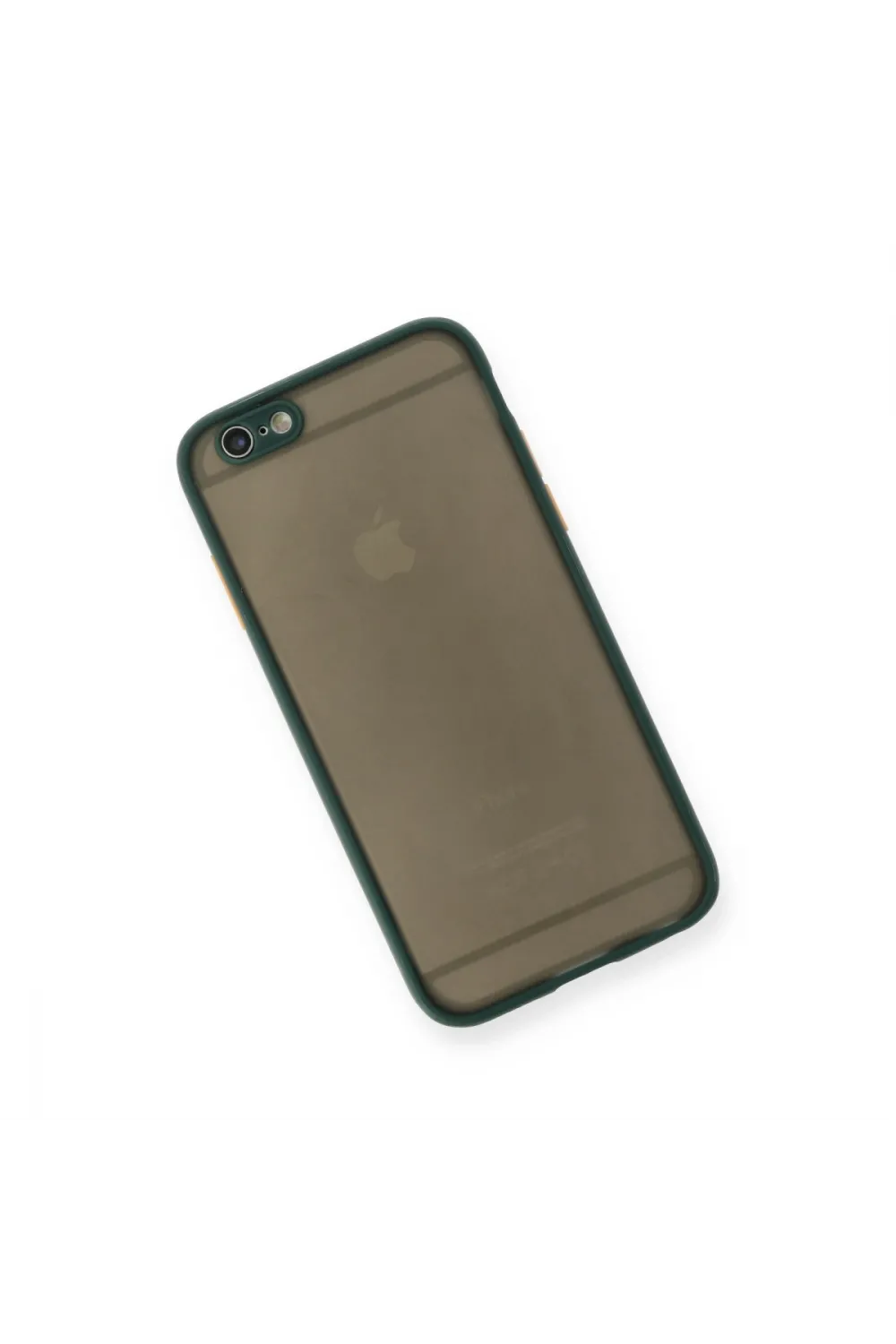 Apple İphone 6 Kılıf Montreal Silikon Kapak - Yeşil
