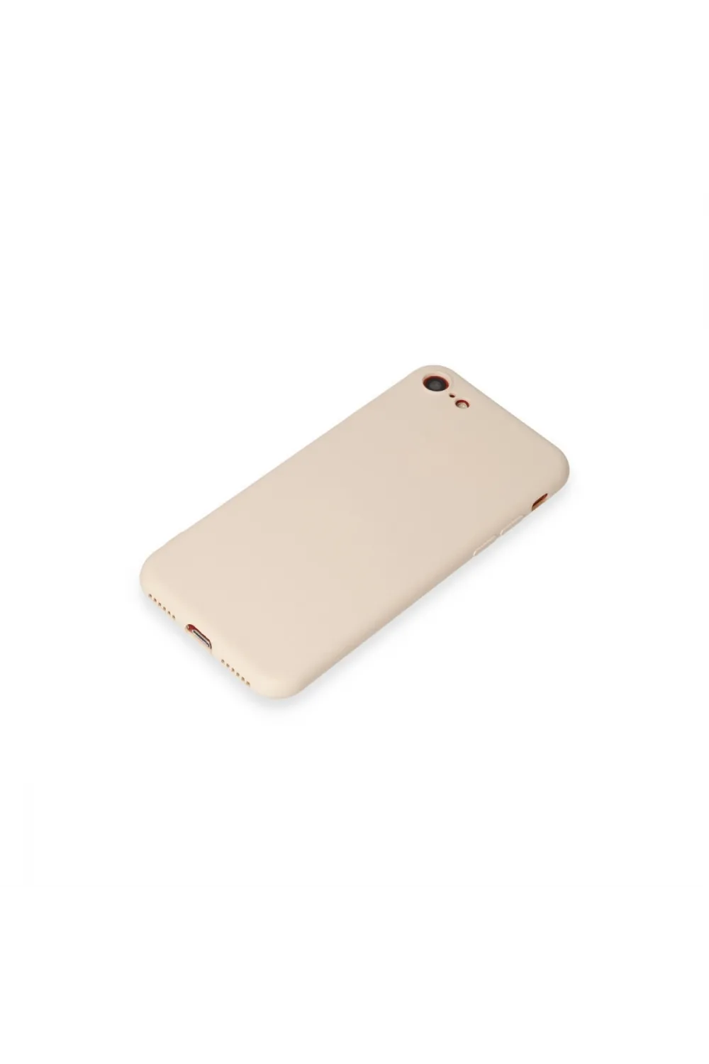 Apple İphone 7 Kılıf First Silikon - Krem