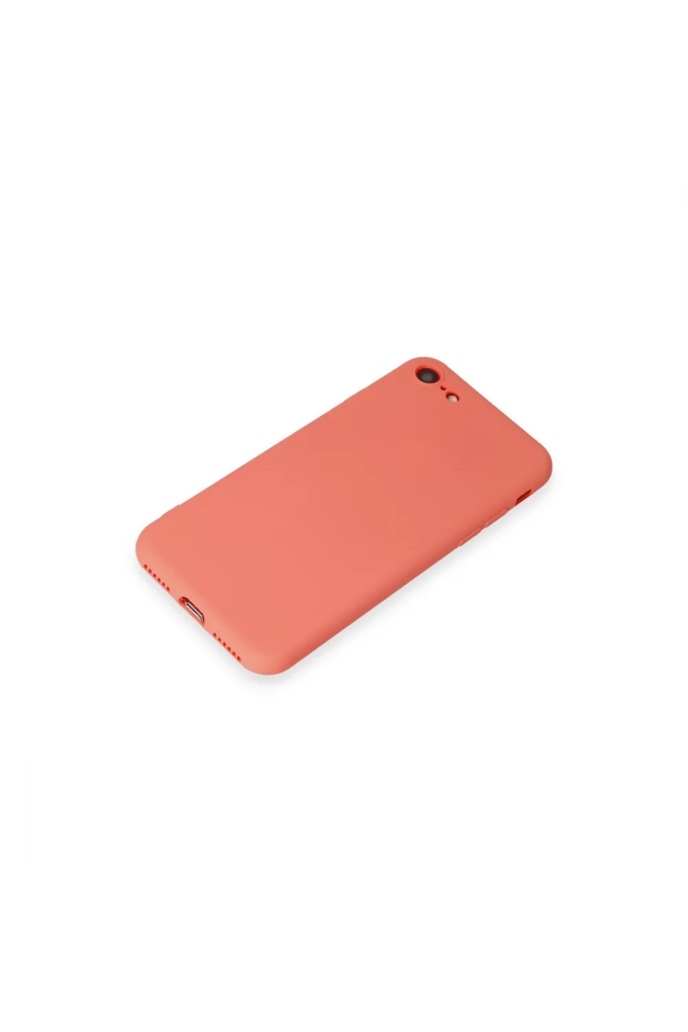 Apple İphone 7 Kılıf First Silikon - Turuncu