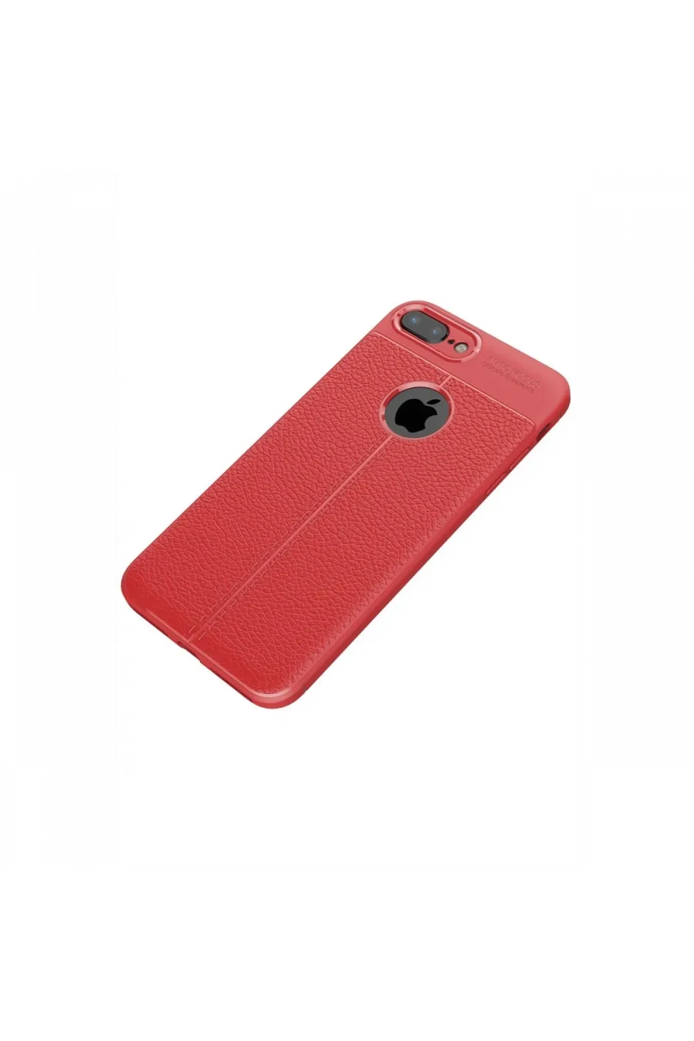 Apple iPhone 7 Plus Kılıf Auto Focus Kapak - Kırmızı