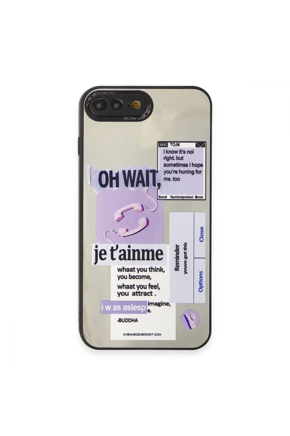 Apple İphone 7 Plus Kılıf Mirror Desenli Kapak - Mirror - 4