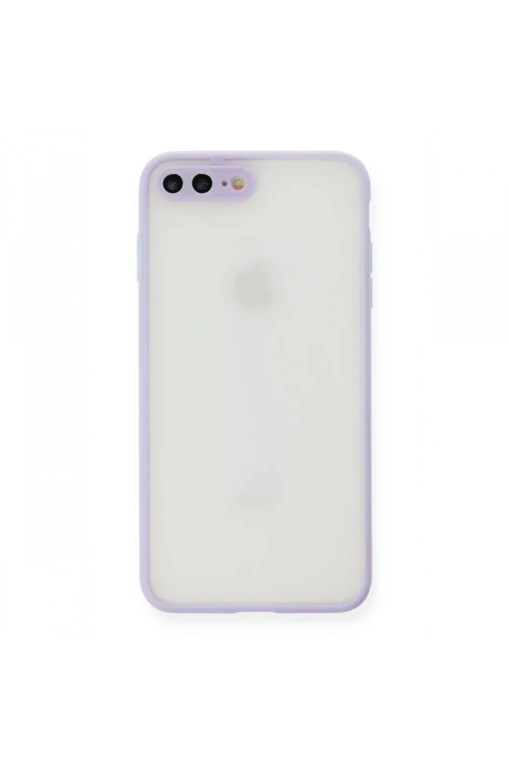 Apple iPhone 7 Plus Kılıf Montreal Silikon Kapak - Mor