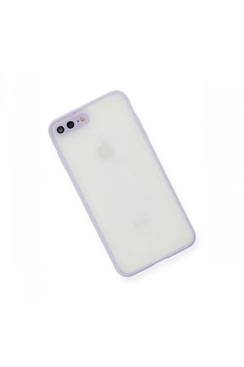 Apple iPhone 7 Plus Kılıf Montreal Silikon Kapak - Mor