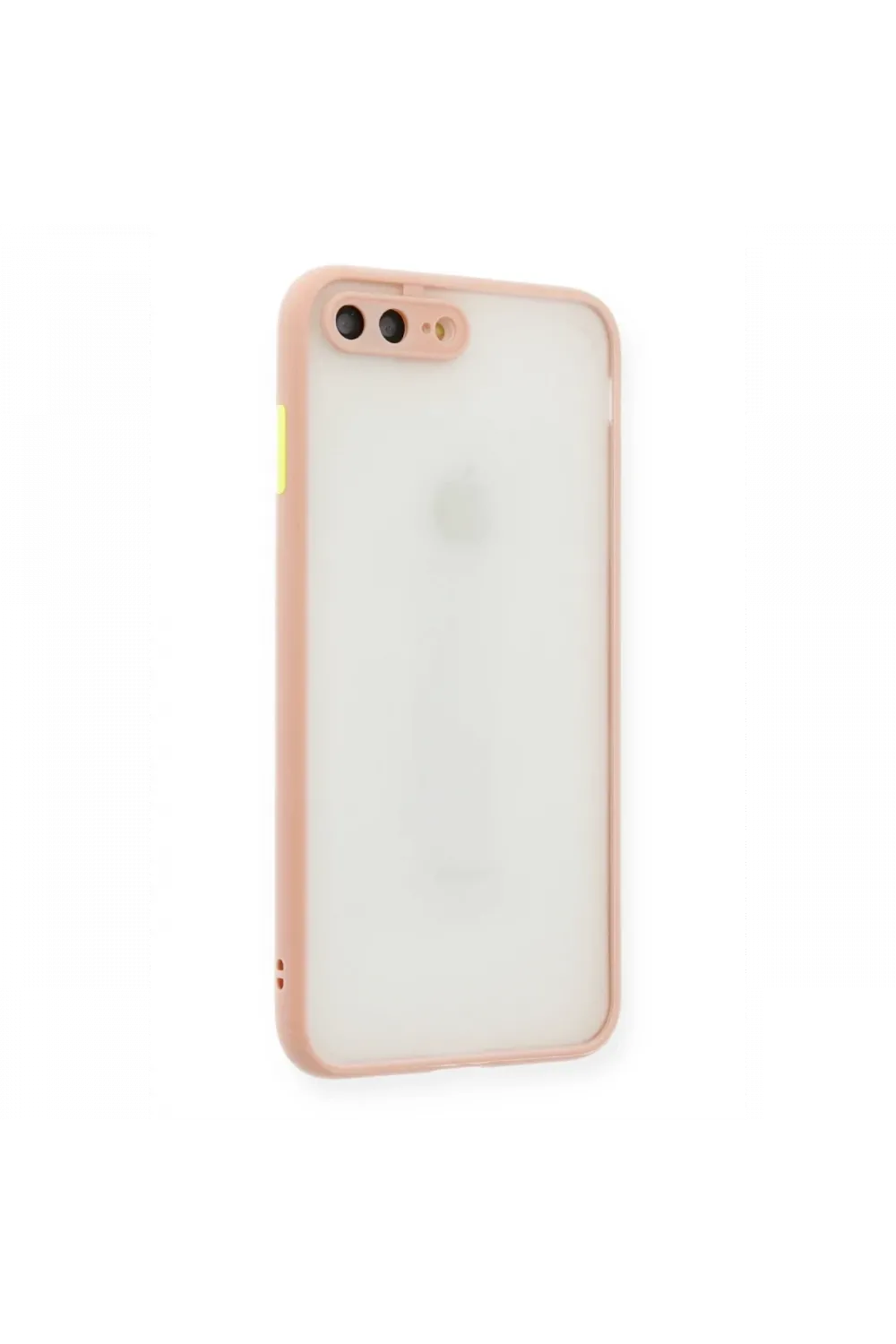 Apple iPhone 7 Plus Kılıf Montreal Silikon Kapak - Pembe