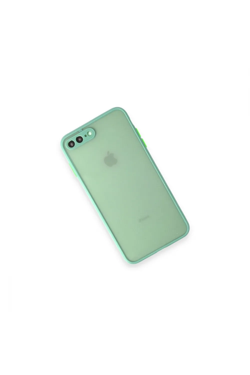 Apple İphone 7 Plus Kılıf Montreal Silikon Kapak - Turkuaz