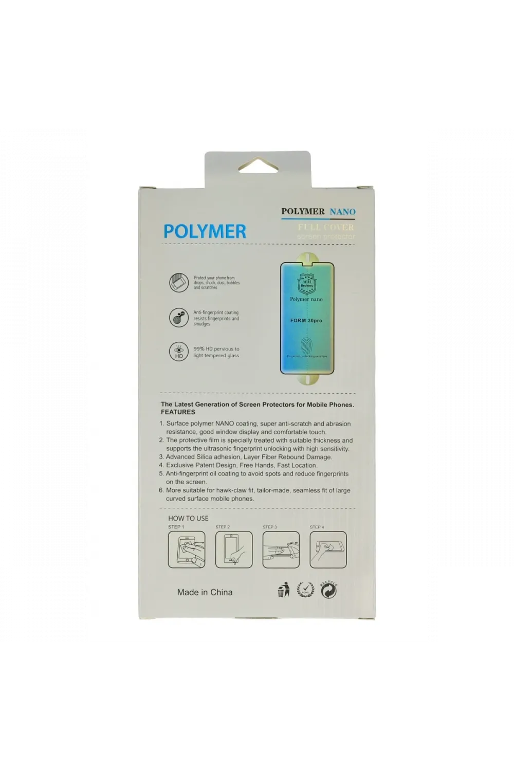 Apple iPhone 7 Plus Polymer Nano Ekran Koruyucu - Siyah