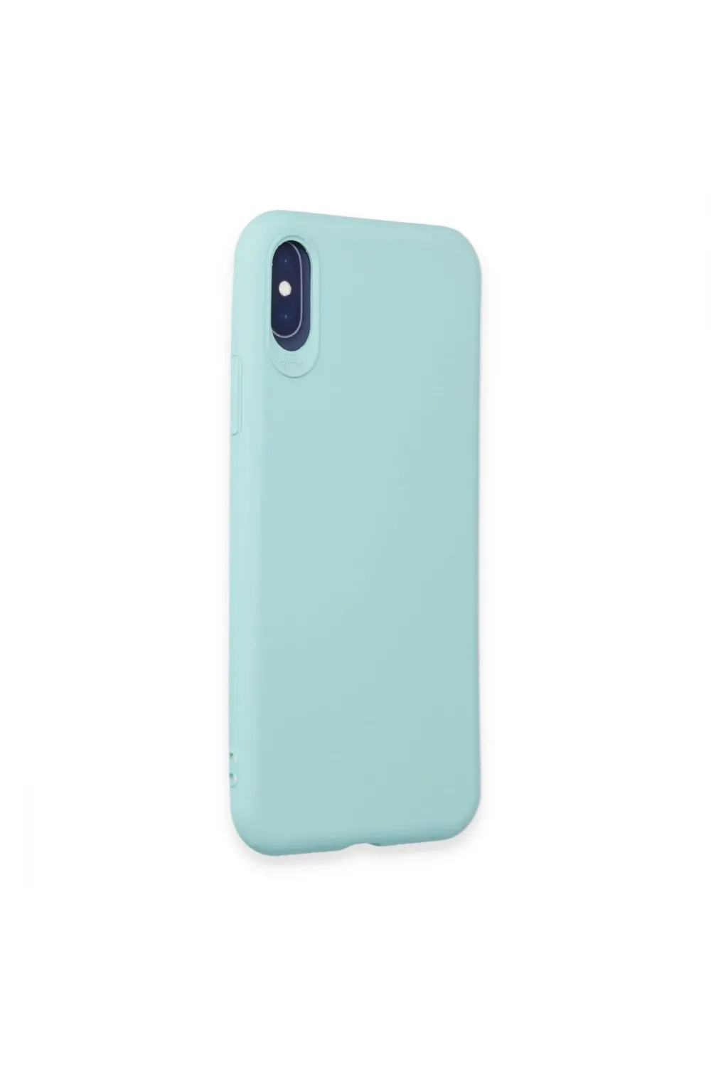 Apple İphone X Kılıf First Silikon - Turkuaz