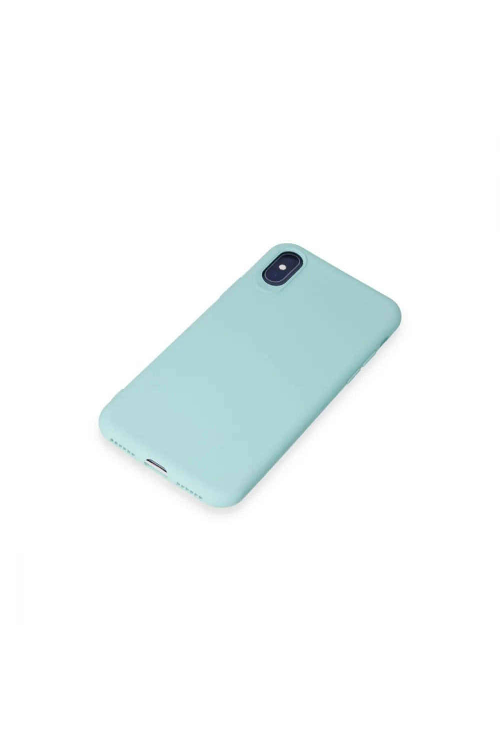 Apple İphone X Kılıf First Silikon - Turkuaz