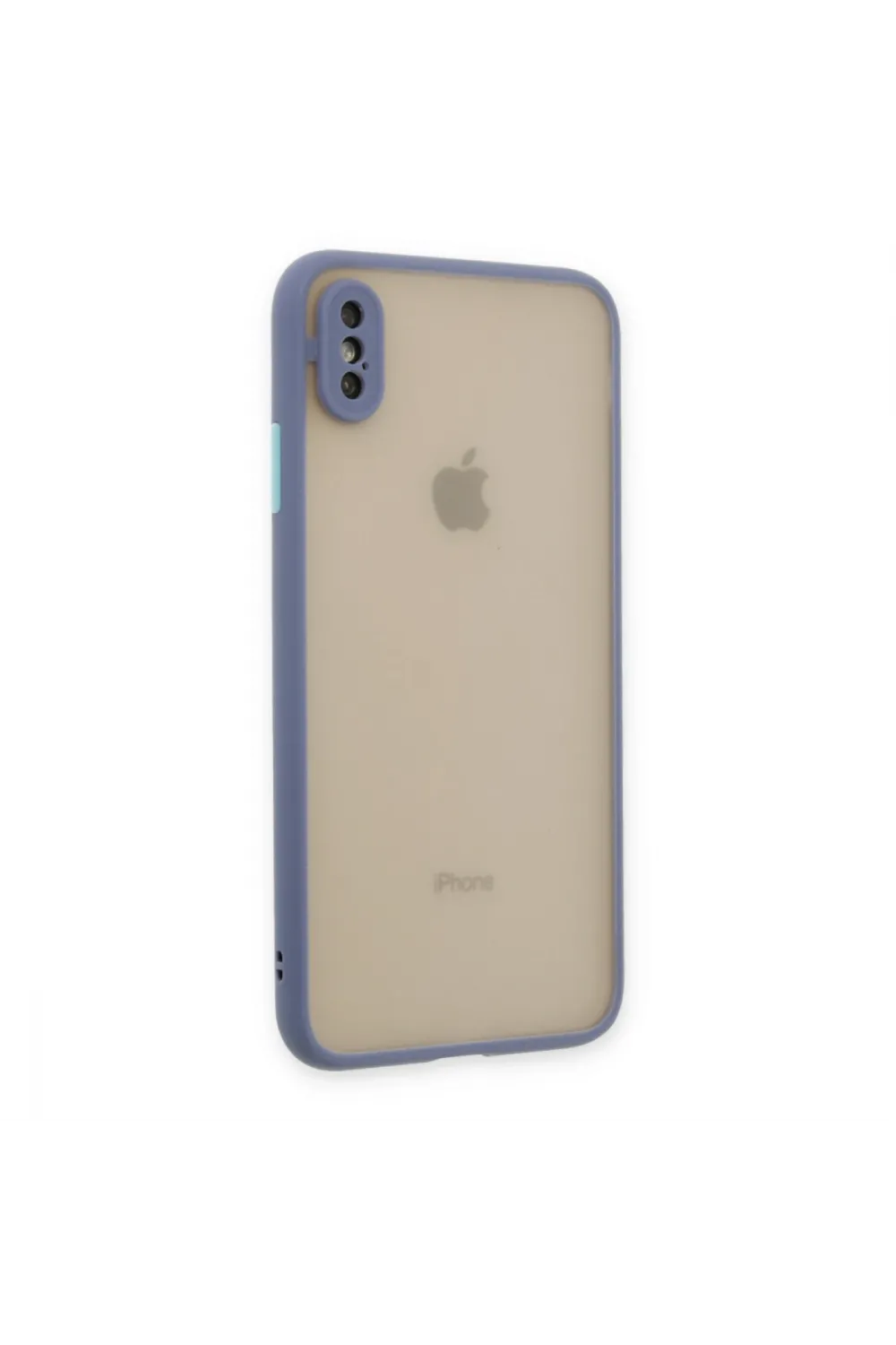 Apple İphone X Kılıf Montreal Silikon Kapak - Gri