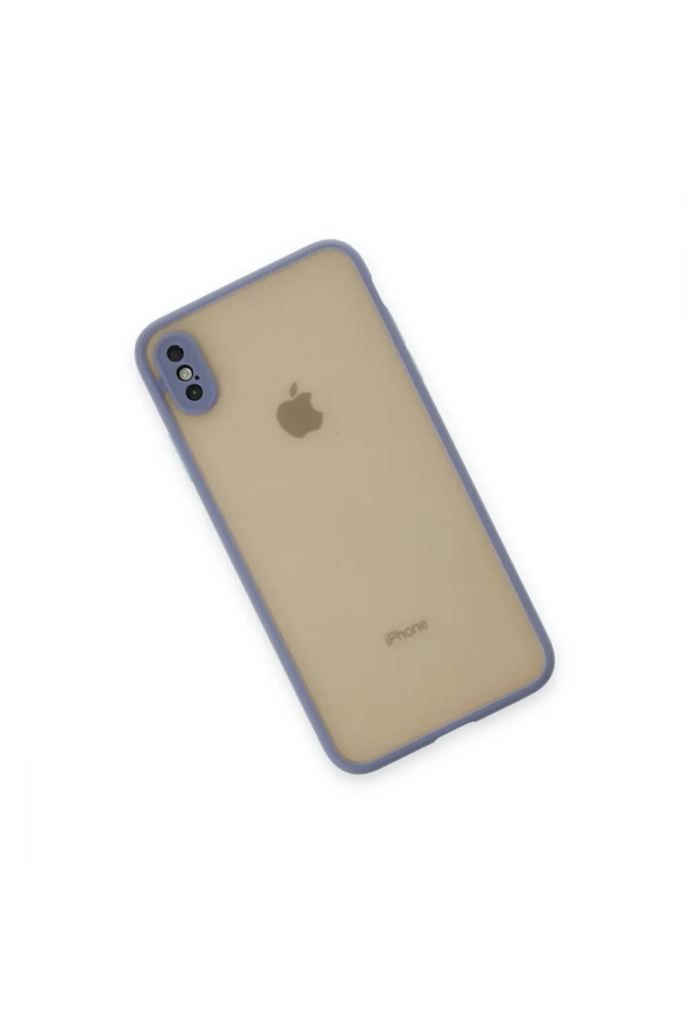 Apple İphone X Kılıf Montreal Silikon Kapak - Gri