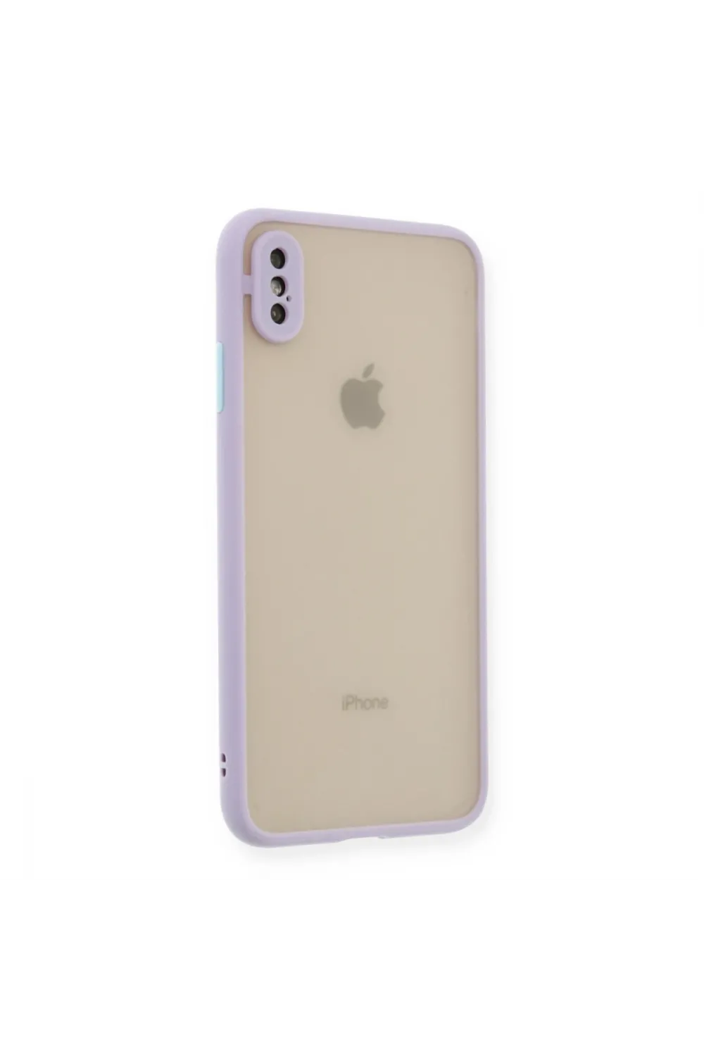 Apple İphone X Kılıf Montreal Silikon Kapak - Mor