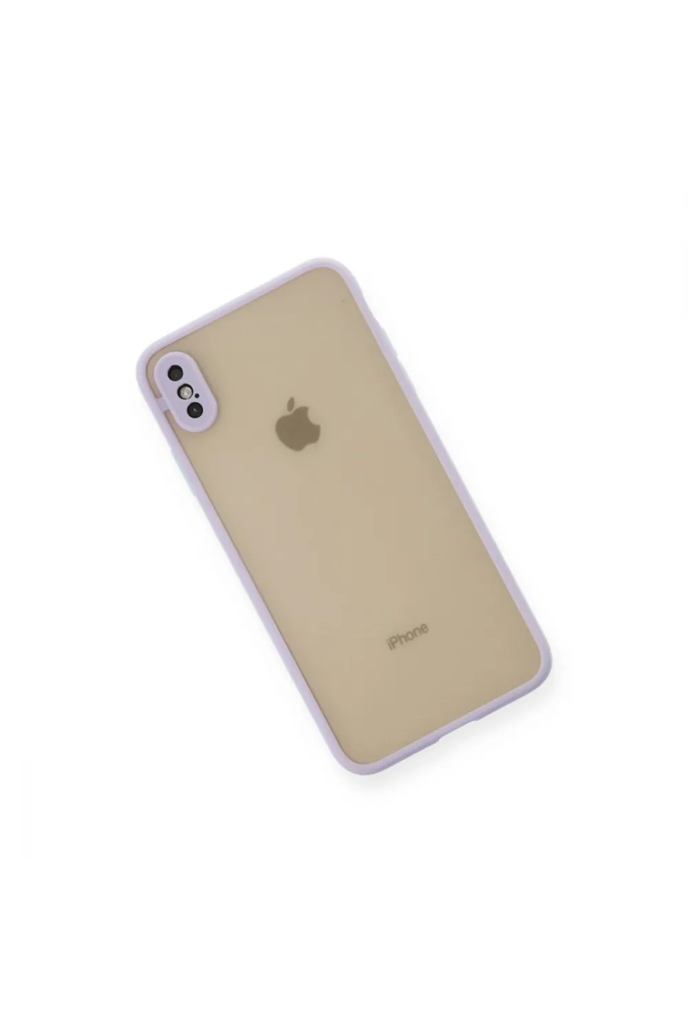 Apple İphone X Kılıf Montreal Silikon Kapak - Mor