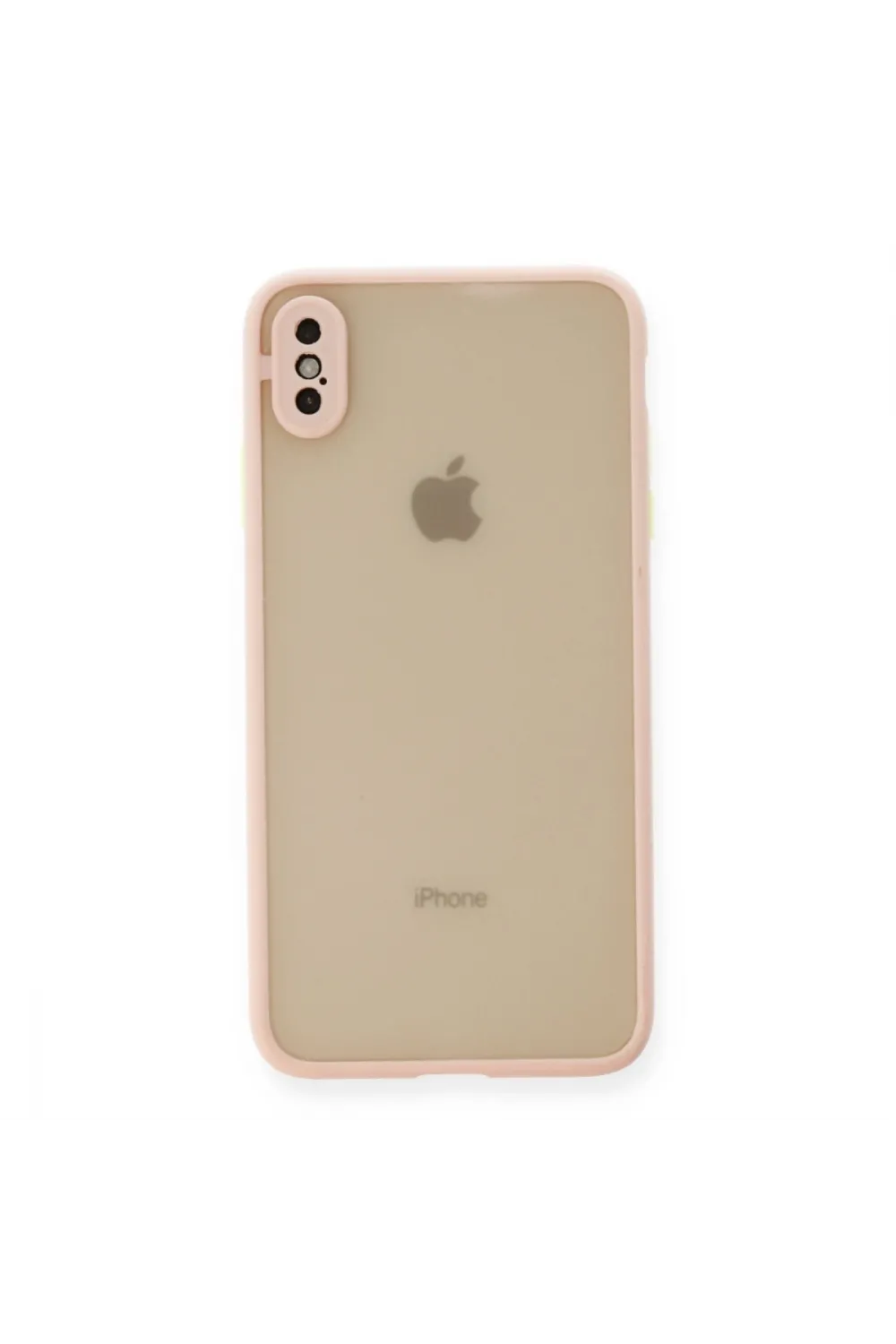Apple İphone X Kılıf Montreal Silikon Kapak - Pembe