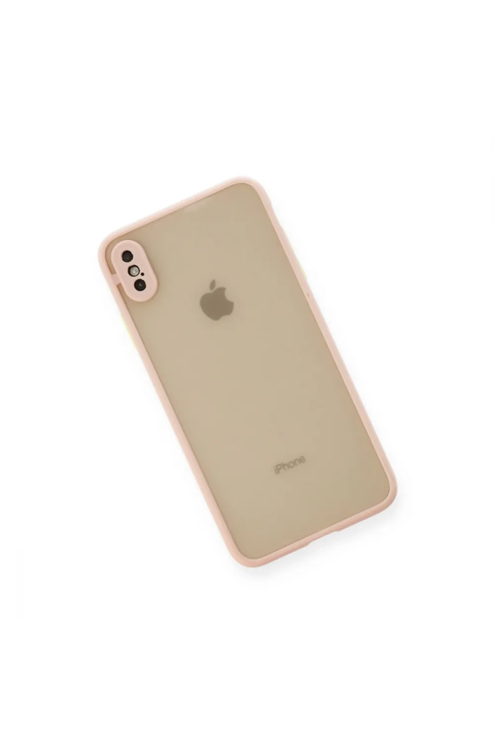 Apple İphone X Kılıf Montreal Silikon Kapak - Pembe