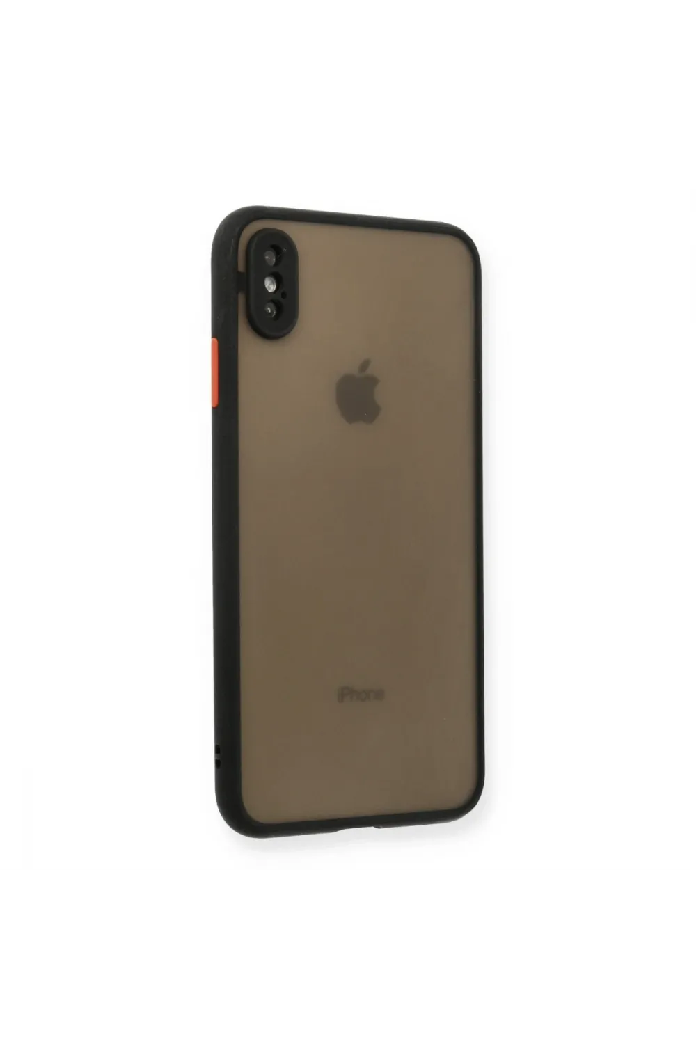 Apple İphone Xs Max Kılıf Montreal Silikon Kapak - Siyah