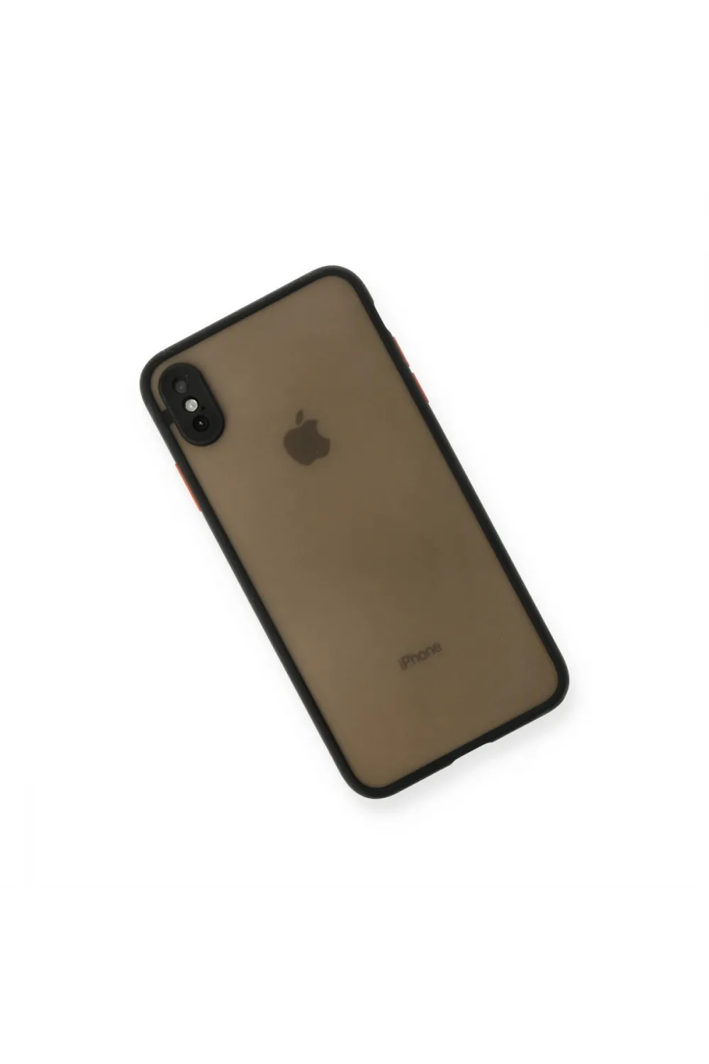 Apple İphone Xs Max Kılıf Montreal Silikon Kapak - Siyah