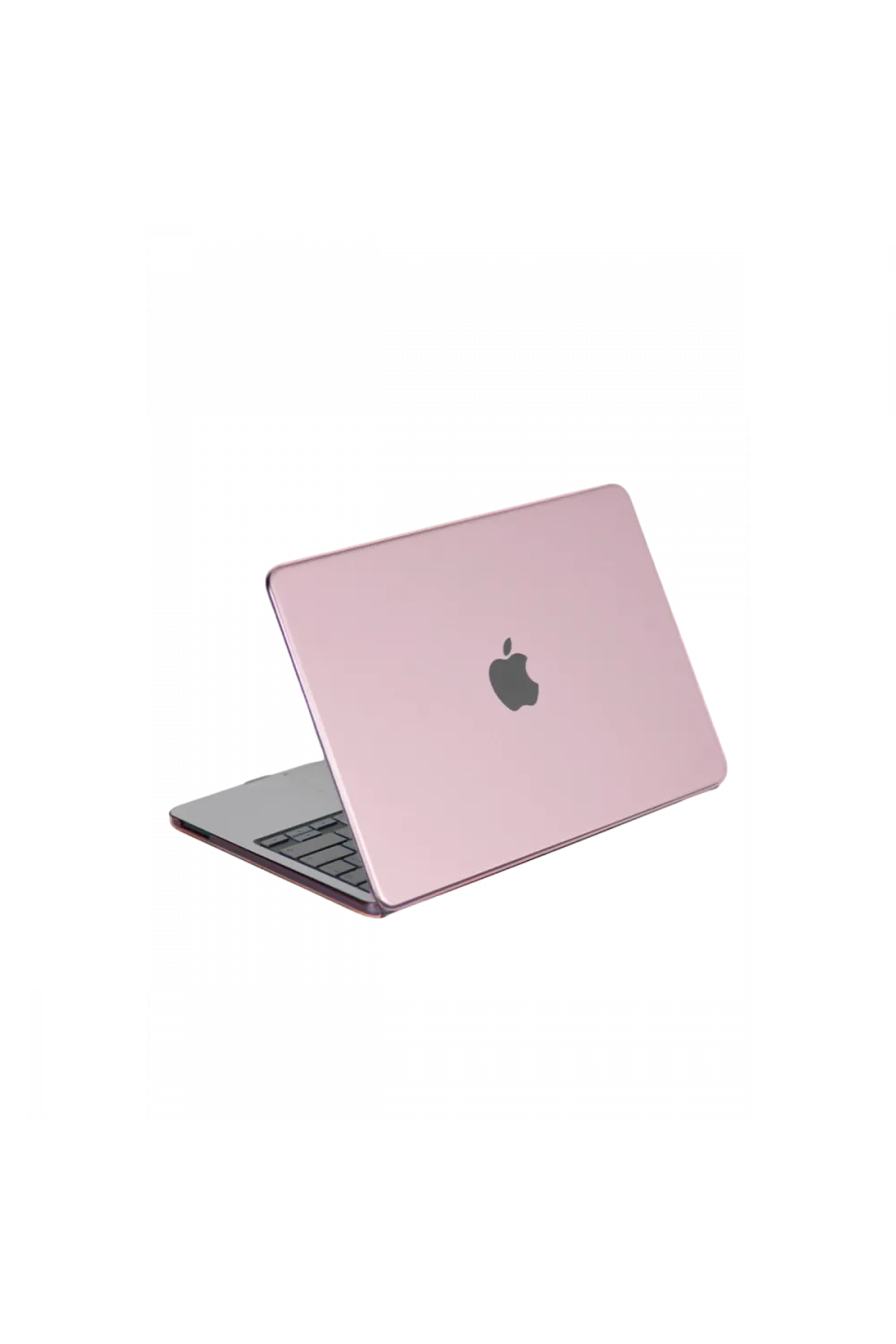 Apple MacBook Neo Şeffaf Macbook Kapak - Pembe