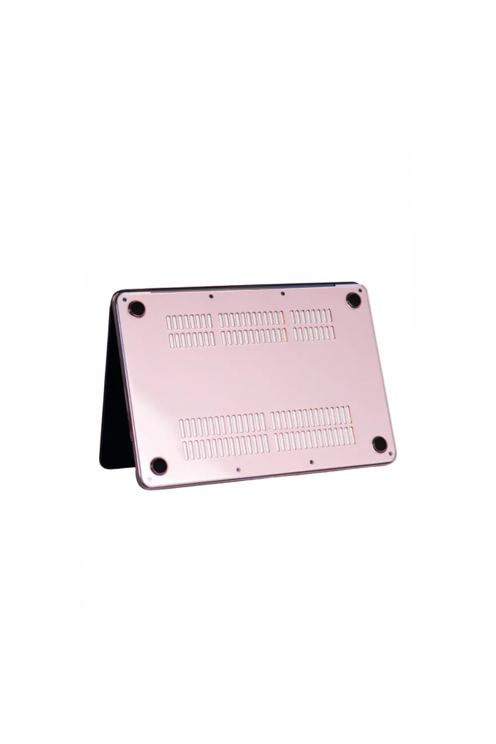 Apple MacBook Neo Şeffaf Macbook Kapak - Pembe