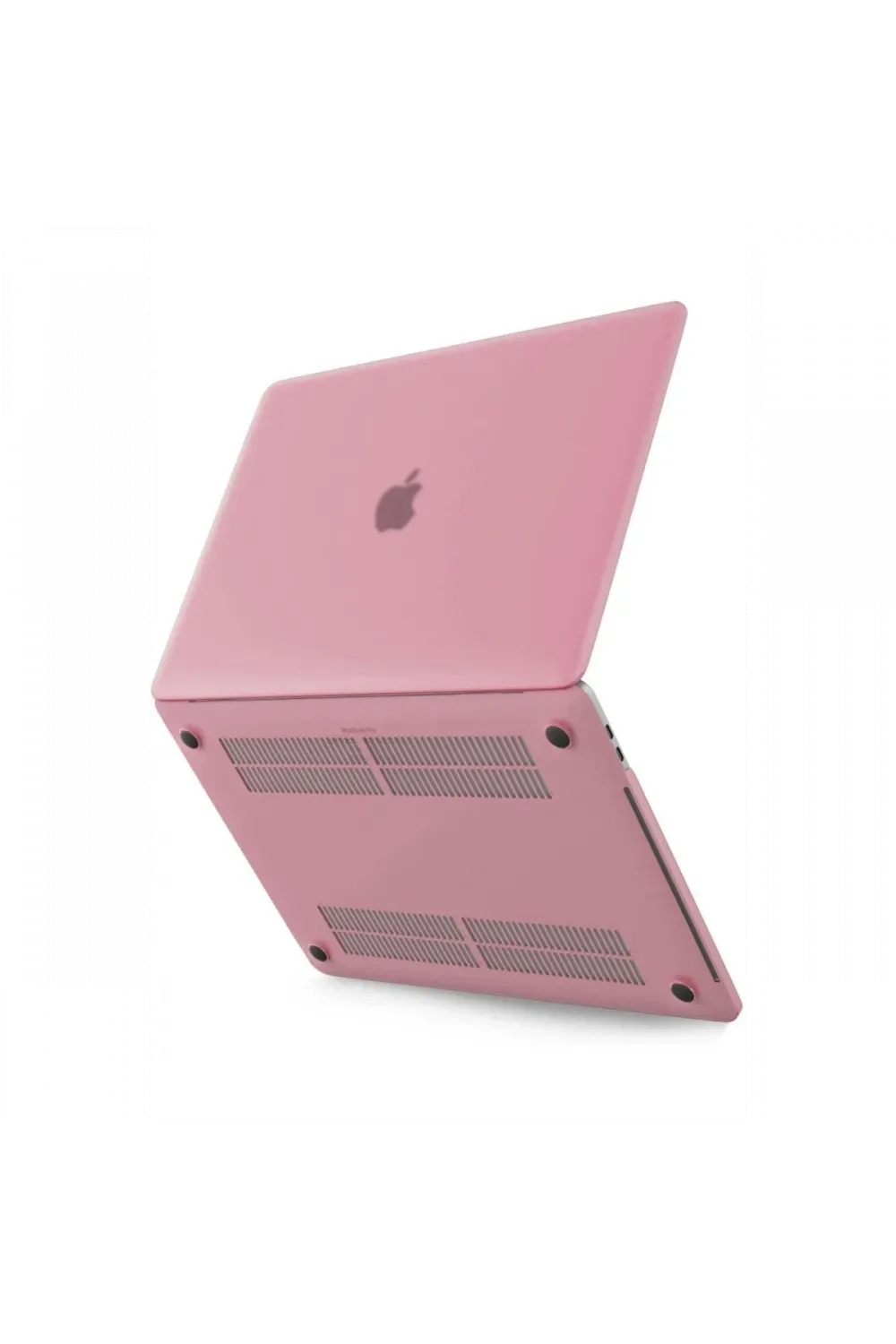 Apple Macbook Pro 13 2021 Macbook Buzlu Kapak - Pembe
