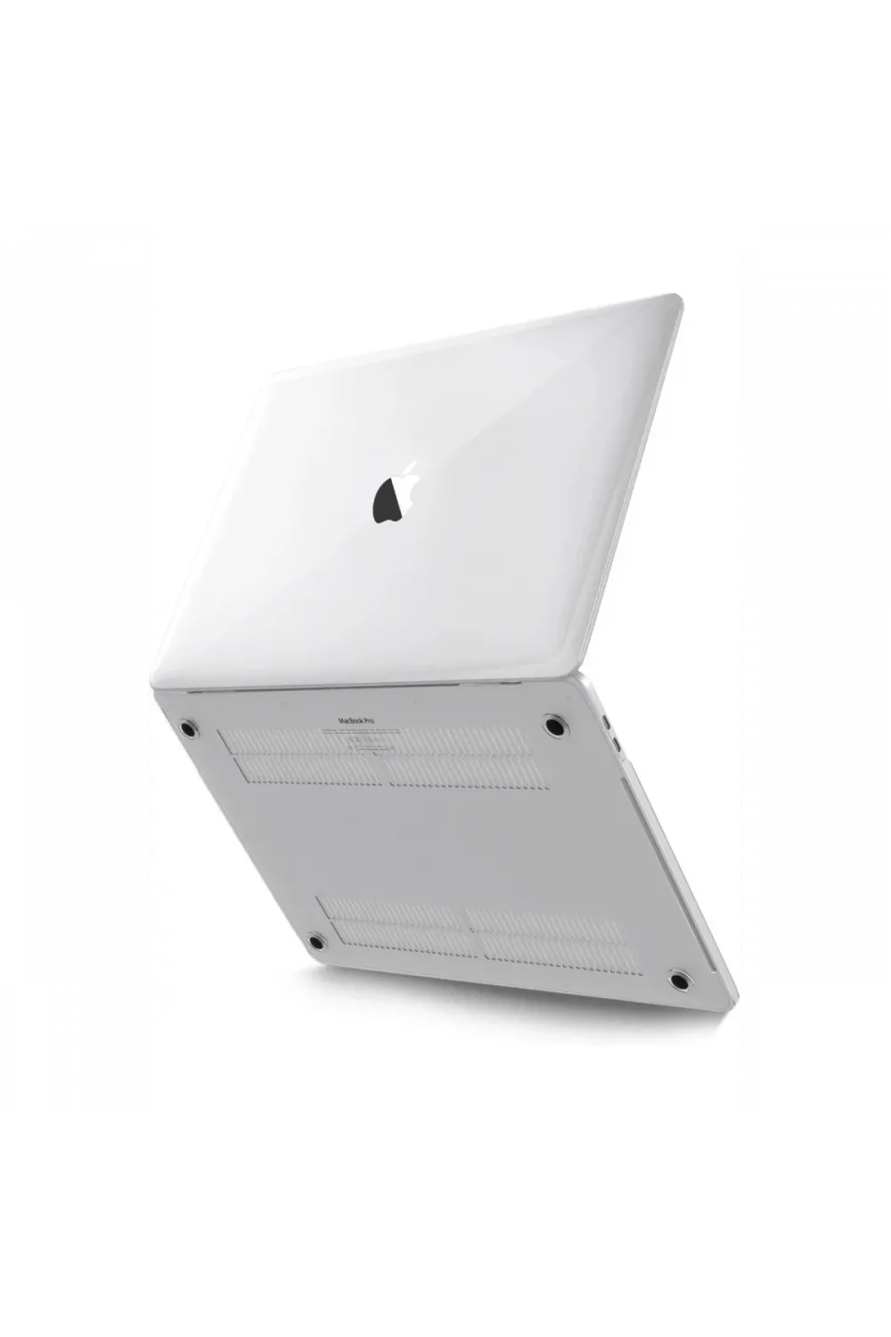 Apple Macbook Pro 16.2 2021 Macbook Buzlu Kapak - Şeffaf