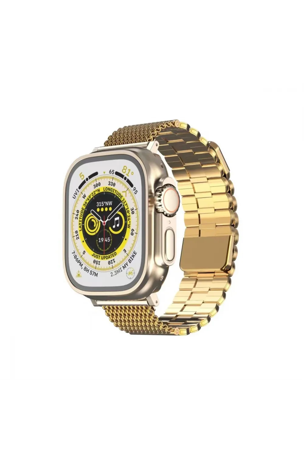 Apple Watch 38mm Ascend Metal Kordon (saat Değildir) - Gold