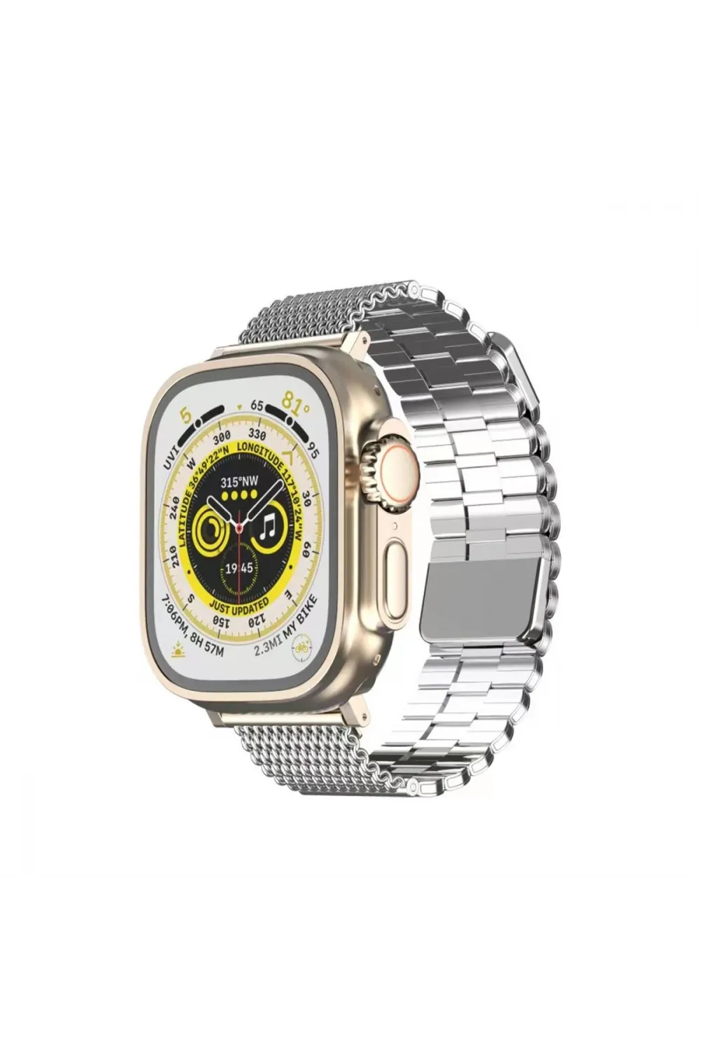 Apple Watch 38mm Ascend Metal Kordon (saat Değildir) - Gümüş