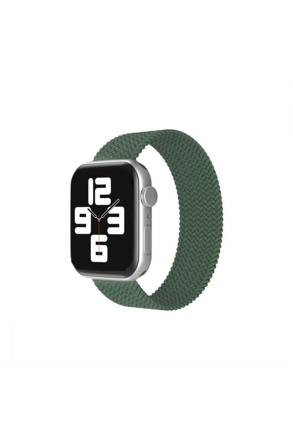 Apple Watch 38mm Ayarlı Solo Silikon Kordon (saat Değildir) - Haki Yeşil