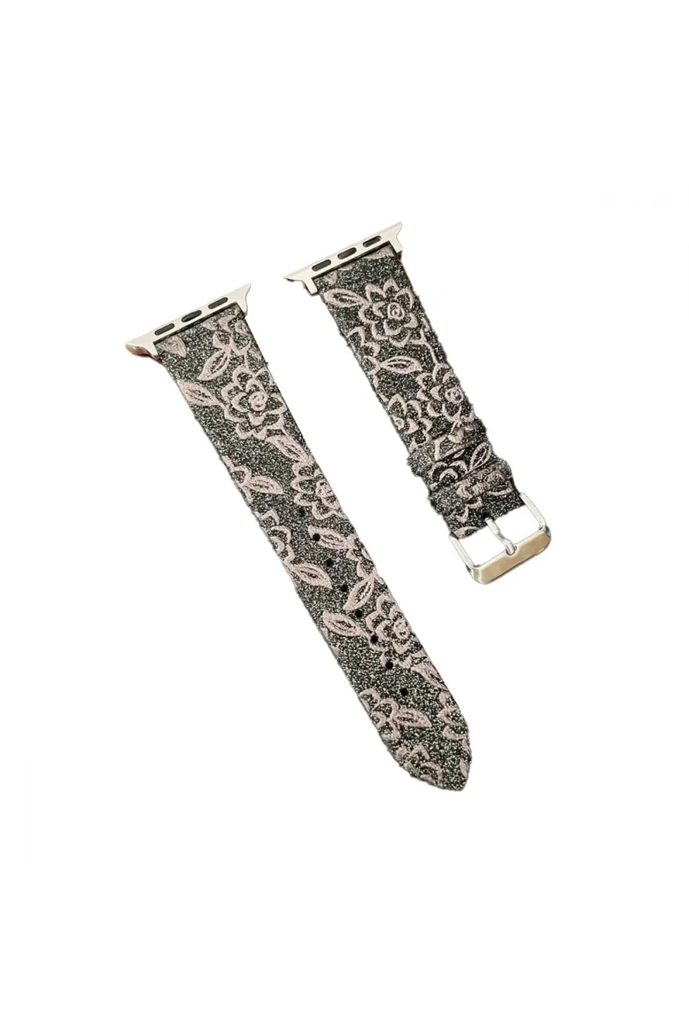 Apple Watch 38mm Creeper Desenli Kordon (saat Değildir) - Kahverengi