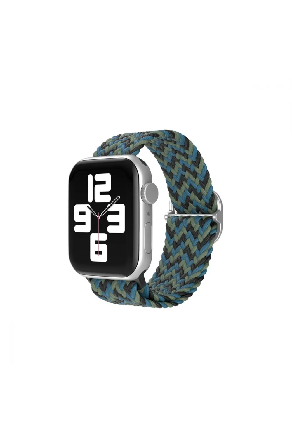 Apple Watch 38mm  Kordon - Zigzag Mavi-yeşil