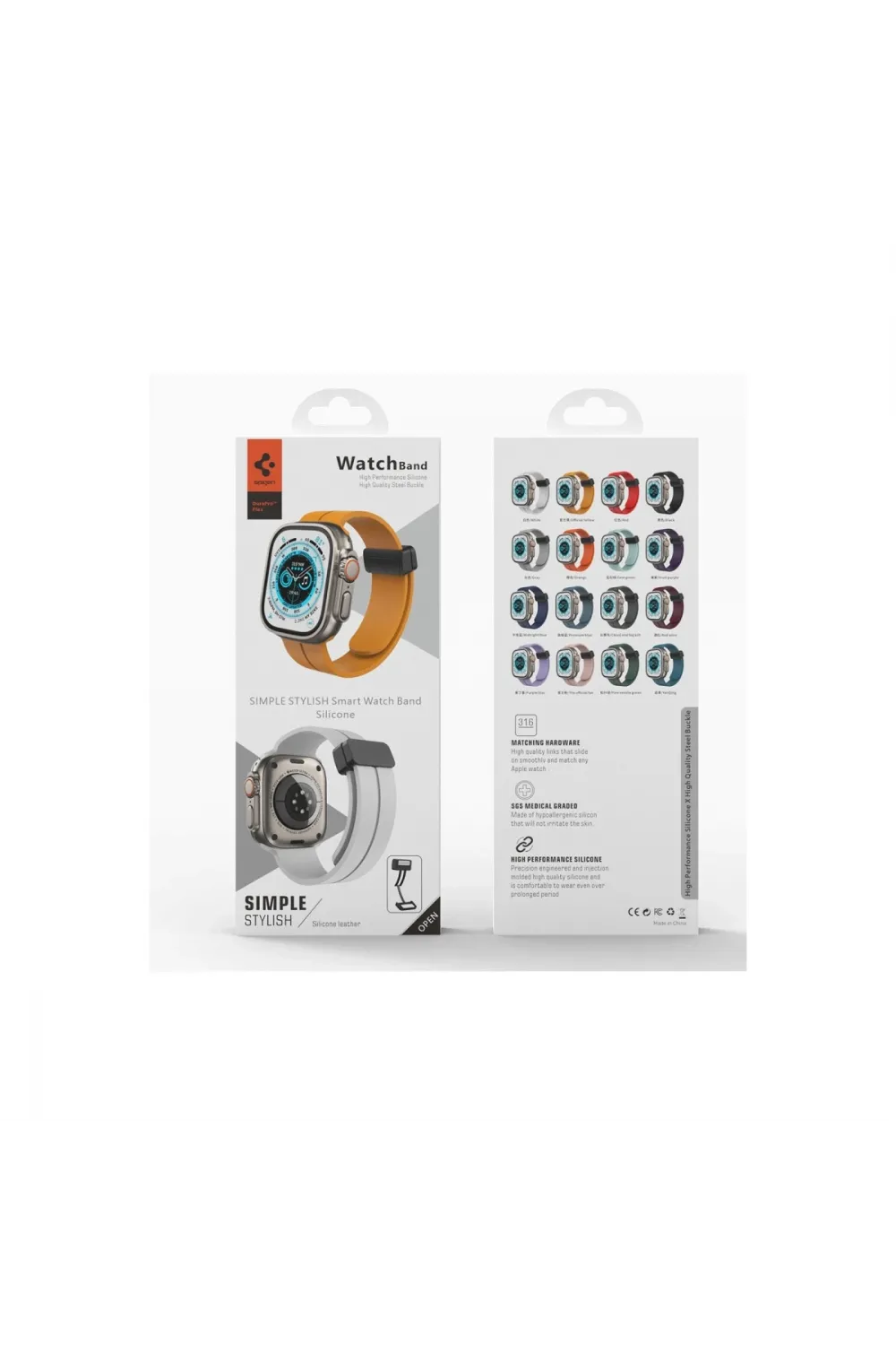 Apple Watch 38mm Kr412 Elegance Stylısh Kordon (saat Değildir) - Pudra