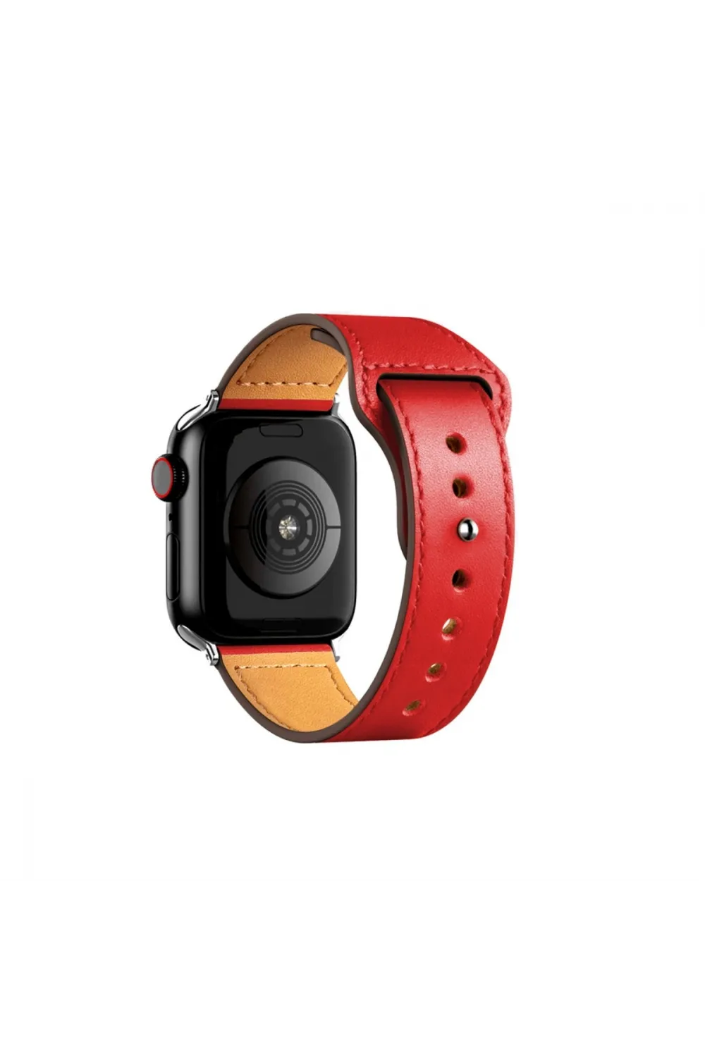 Apple Watch 38mm Kr415 Luaz Deri Kordon (saat Değildir) - Kırmızı