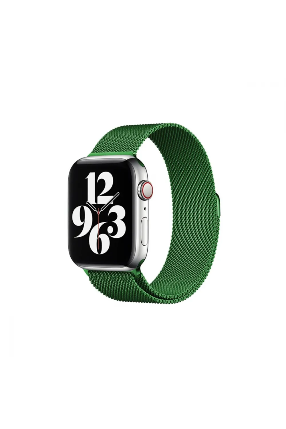 Apple Watch 38mm Metal Mıknatıslı Kordon (saat Değildir) - Yeşil
