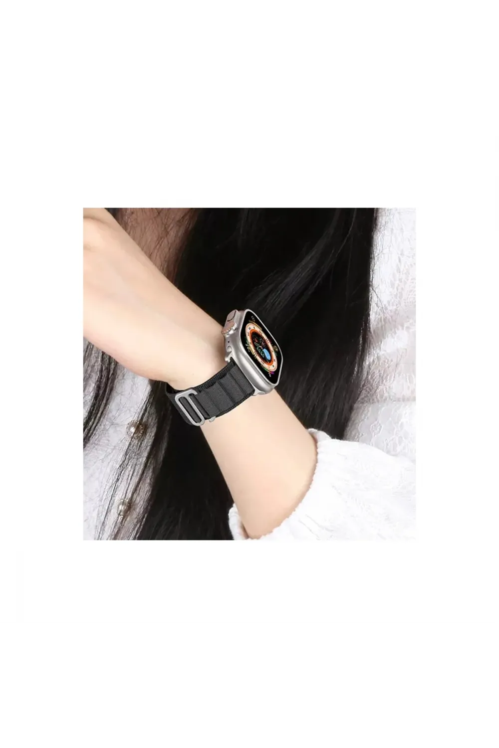 Apple Watch 38mm Mountain Kordon - Yeşil