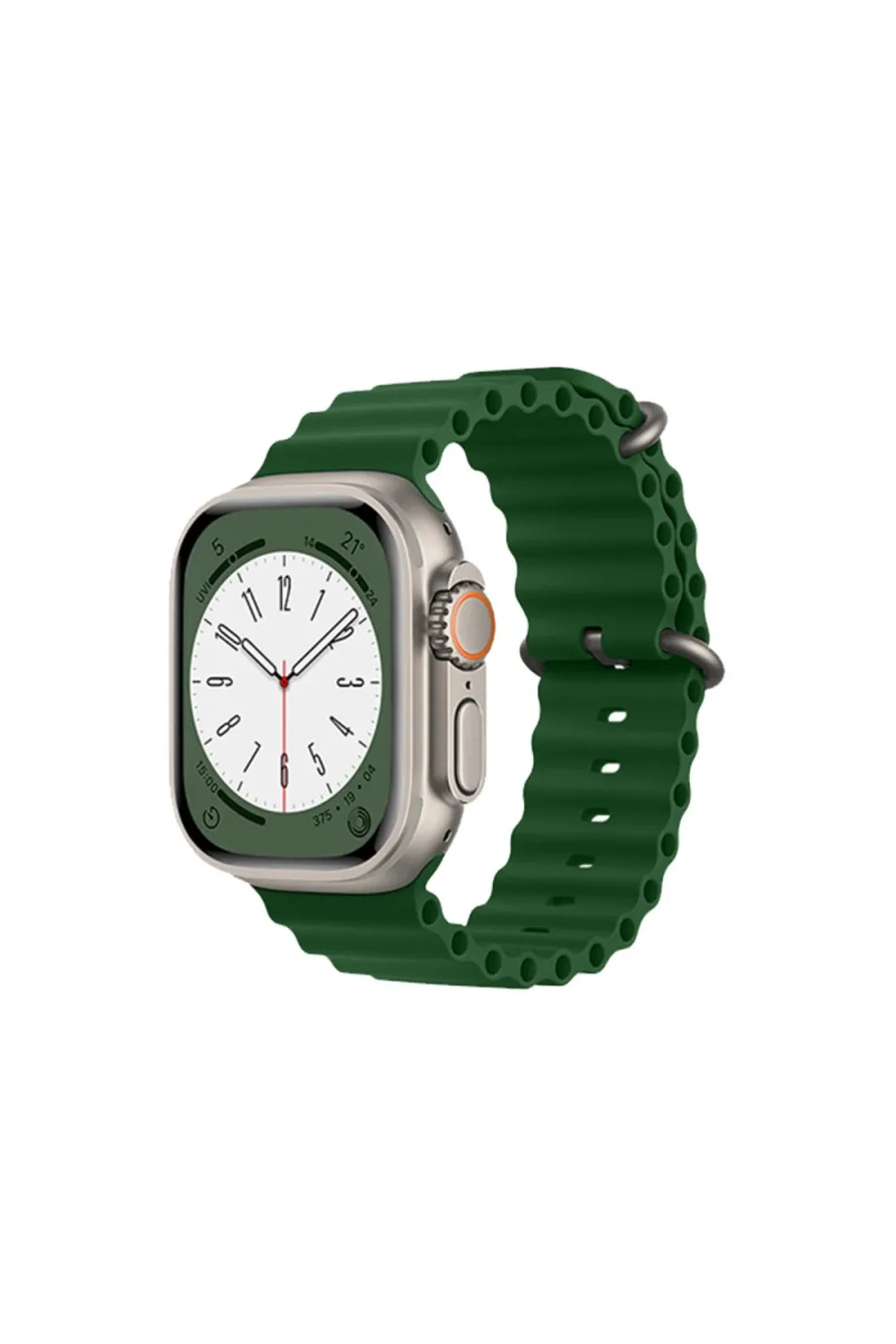 Apple Watch 38mm Ocean Kordon (saat Değildir) - Koyu Yeşil