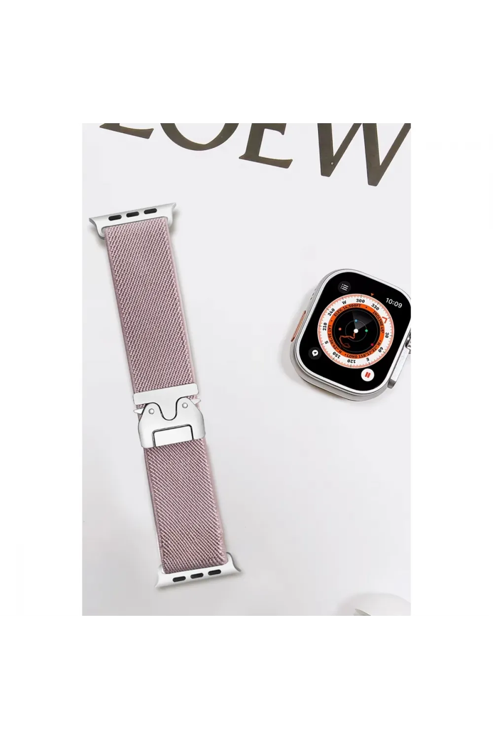 Apple Watch 42mm Forest Kumaş Kordon (saat Değildir) - Lila