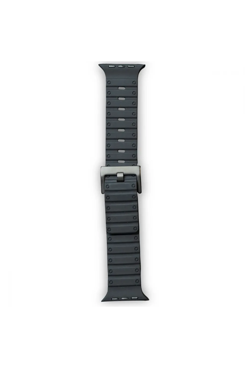 Apple Watch 42mm Magnus Mıknatıslı Silikon Kordon (saat Değildir) - Siyah