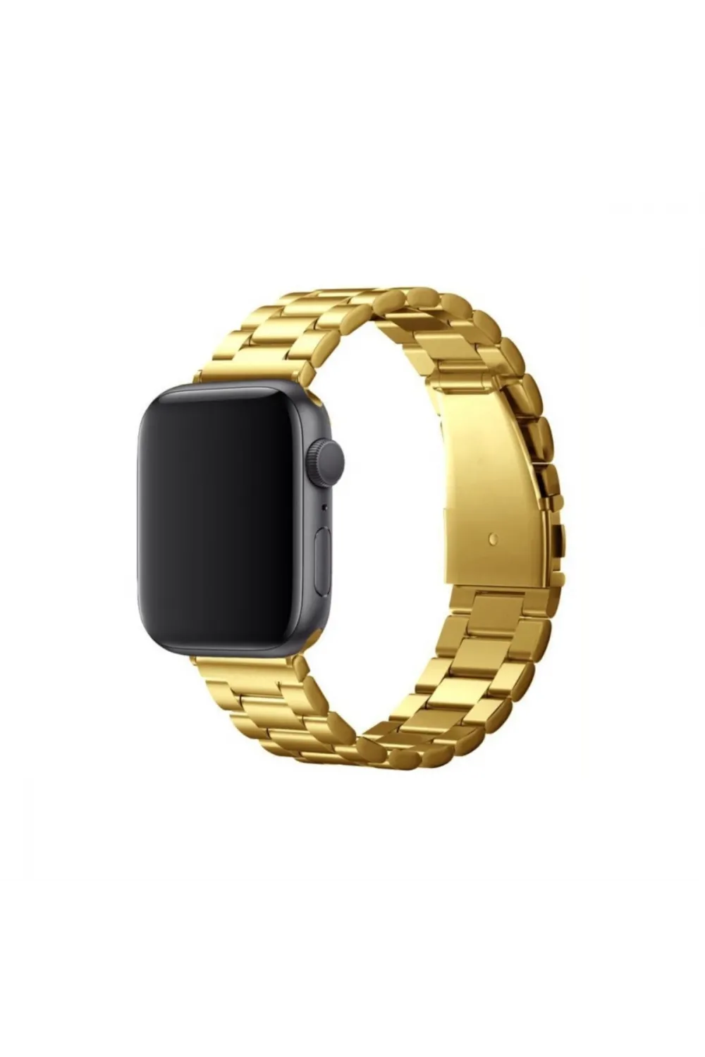 Apple Watch 42mm Metal Baklalı Kordon (saat Değildir) - Gold