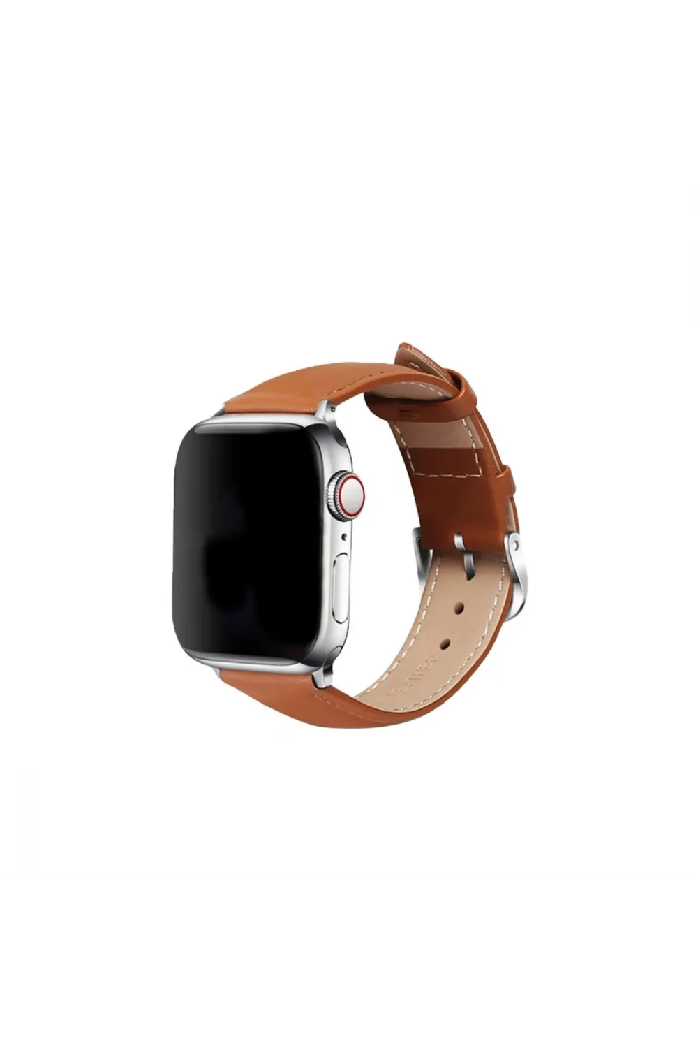 Apple Watch 42mm Nl26 Deri Kordon - Taba