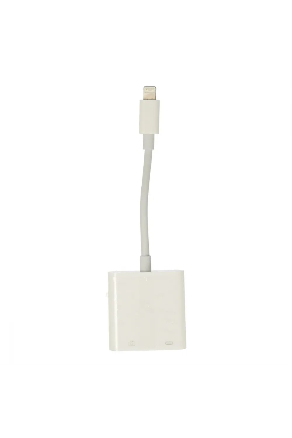 Apr22 Iphone Otg 2in1 - Beyaz
