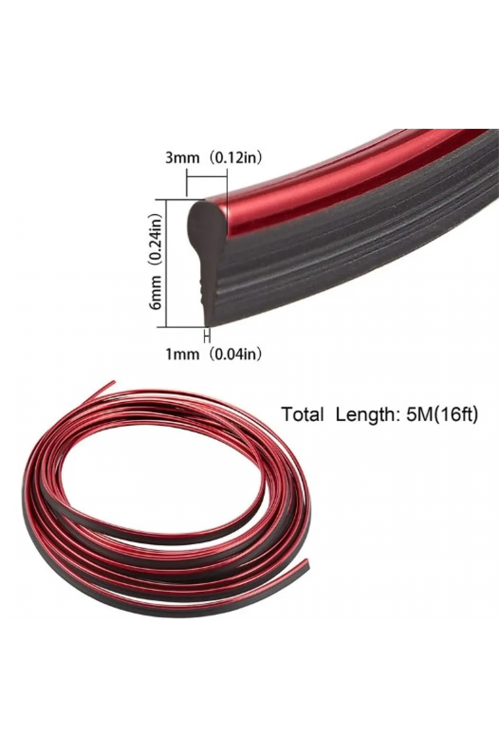 Araba Dekorasyon Şeridi 5 Metre Trim Şeridi