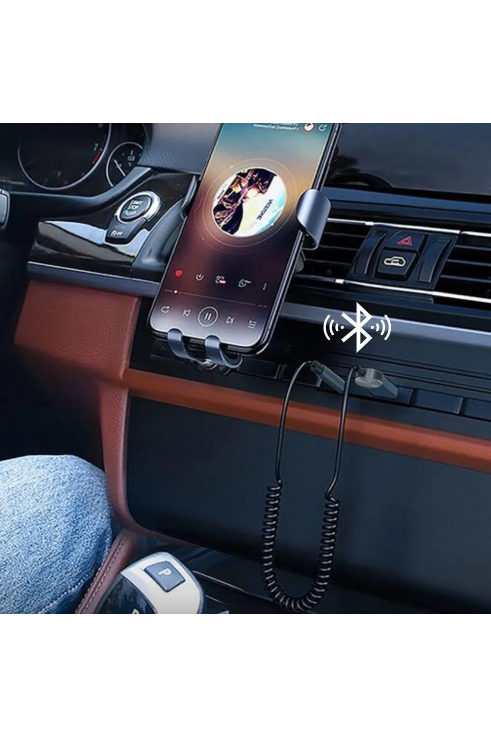 Araba İçin Bluetooth Aux Alıcısı Wireless Araç Kiti