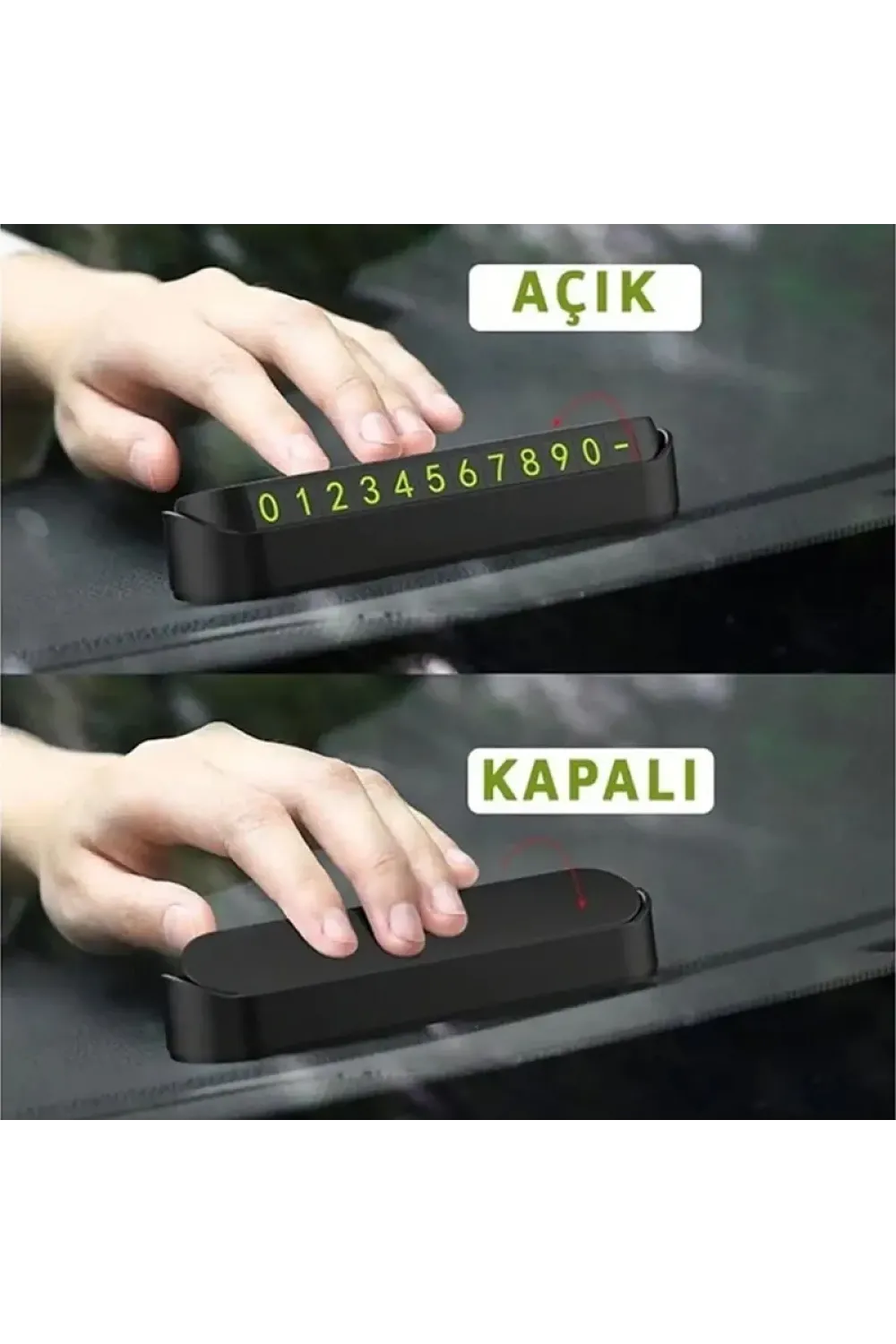Araç Fosforlu Numaratör Aç-Kapa