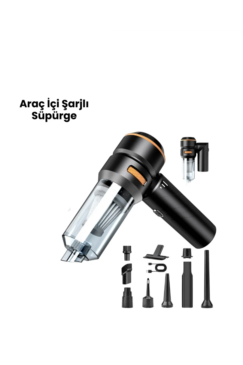 Araç İçi Pro Süpürge