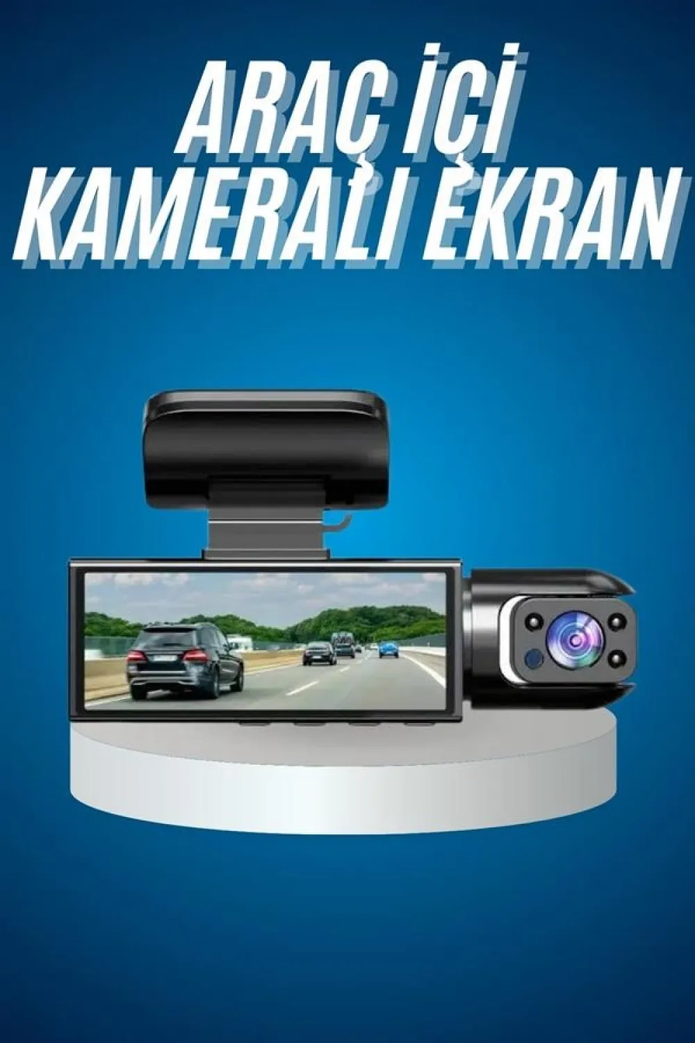 Araç Kamerası Dönebilen Hd Kaliteli Video Ve Fotoğraf Kaydedici