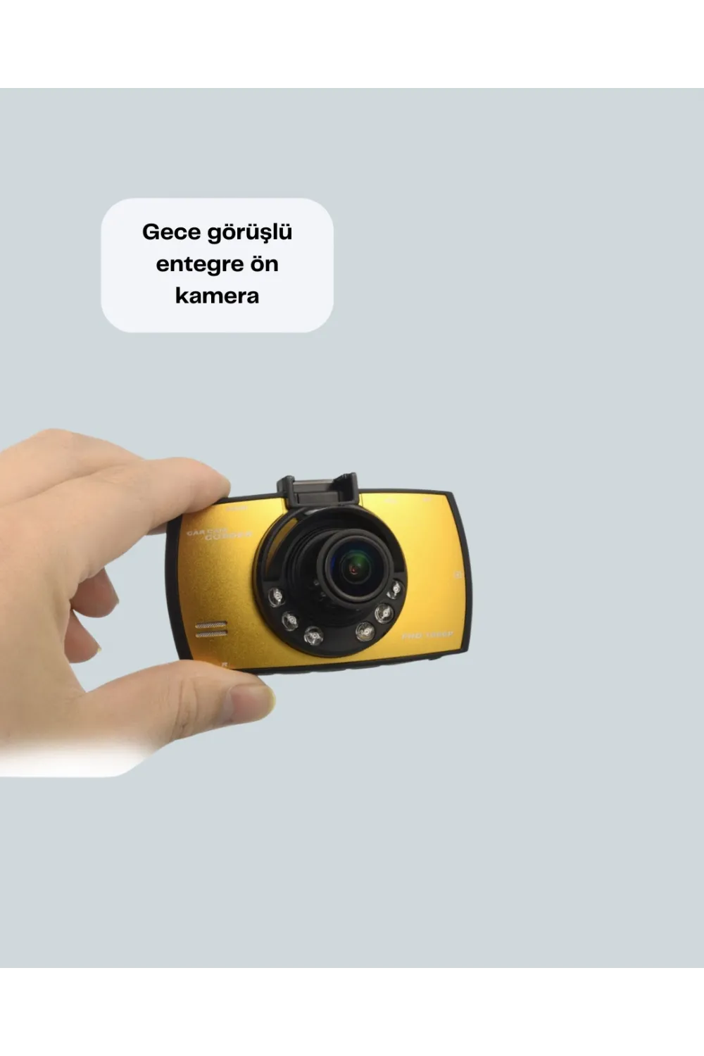 Araç Ön Kamera Full Hd Kayıt Ve G Sensor Özellikli